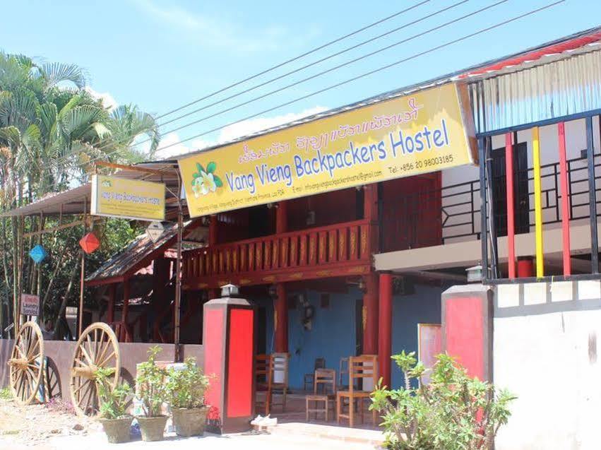 Vang Vieng Backpackers Hostel Экстерьер фото